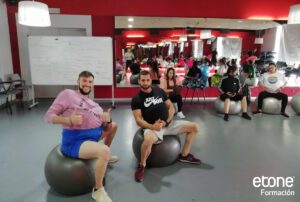 Ejercicios del curso de fitness de granada
