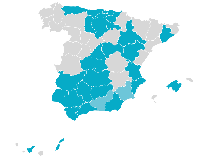 Presencia Ebone en España